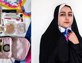 لأن العلاقة بين البنات والمكياج فى إيران معقدة.. "منى" وثقتها بسلسلة مصورة