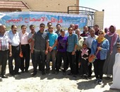جامعة قناة السويس تنظم قافلة توعية بيئية وصحية  فى وسط سيناء