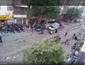 صحافة المواطن: بالصور.. الباعة الجائلون يحتلون أرصفة شوارع بولاق أبو العلا