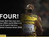 كلاكيت رابع مرة.. الجاميكى بولت يفوز بسباق 200 متر فى بطولة العالم