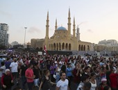 انطلاق مظاهرة حاشدة من أمام وزارة الداخلية فى بيروت بشأن أزمة النفايات