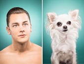 بالصور.. تعبيرات متشابهة بين الكلاب وأصحابها "طول العشرة يعمل أكثر من كدة"