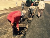 محافظ الإسكندرية يطالب بسرعة الانتهاء من ترميم محاور الطرق خلال 10 أيام