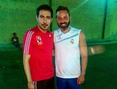 حازم إمام ينشر صورة تجمعه مع بركات.. ويؤكد: من أفضل اللاعبين