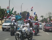 بالصور.. قبيلة السواركة بسيناء تنظم احتفالا شعبيا بقناة السويس الجديدة