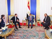 ميدفيديف والسيسى يؤكدان أهمية تقوية العلاقات المصرية الروسية