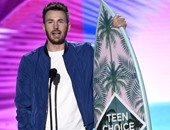 بالصور.. تيمبرليك وجارنر وإيفانس يتسلمون جوائز "Teen Choice Awards"
