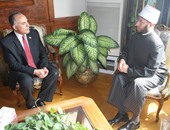 وزير الرى يلتقى أسامة الأزهرى للمشاركة فى حملة إنقاذ النيل