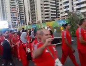 بالفيديو.. البعثة المصرية تجرى بروفة لحفل افتتاح الأولمبياد