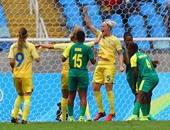 السويد تهزم جنوب أفريقيا فى افتتاح منافسات كرة القدم للسيدات بالأولمبياد