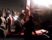 بالفيديو.. حادث مروع بالطريق الدائرى فى مدينة السلام