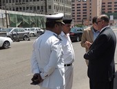 مدير أمن القاهرة يتفقد أعمال ترميم كوبرى أكتوبر ويوجه بمنع التكدسات