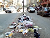 بالصور.. أهالى شارع أحمد عصمت بعين شمس يشكون من تراكم القمامة