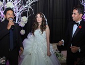 بالصور.. حماقى وبوسى يشعلان زفاف "محمود ورنا" بحضور نجوم المجتمع