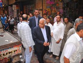 محافظ القاهرة: لجان لحصر الخسائر وتعويض المضارين بحريق حارة اليهود