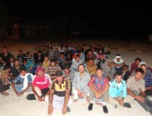 القبض على 13 شخصا قبل تسللهم إلى ليبيا فى هجرة غير شرعية بمطروح