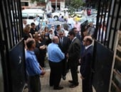 مدير أمن الإسكندرية يشارك فى مراسم دفن أحمد رجب
