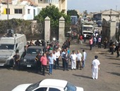 مدير أمن بورسعيد يتابع خروج البضائع المستوردة من الجمارك