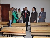 محافظ بنى سويف: افتتاح مدرسة الراهبات خلال أيام بعد ترميمها