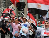 المصريون بنيويورك يستقبلون الرئيس السيسى بمظاهرات داعمة قبل كلمته التاريخية بالأمم المتحدة