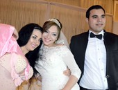 بالصور.. زفاف "محمد" و"سارة" على الطريقة اللبنانية وصافيناز تشعل الحفل