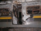 السكك الحديدية: لجنة فنية لتقدير خسائر حريق قطار أبو حماد