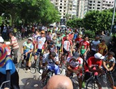 بالصور.. فعاليات "مهرجان الدراجات" بشوارع المنصورة