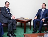 السيسى يلتقى رئيس قبرص لبحث العديد من الملفات الاقتصادية