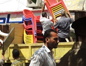 حى غرب القاهرة يشن حملة لإزالة الإشغالات برمسيس ودار القضاء العالى
