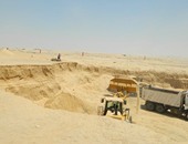 رفع 103 ملايين متر مكعب من الرمال المشبعة بالمياه من قناة السويس الجديدة