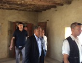 وزير الآثار يتفقد متحف كوم أوشيم بالفيوم