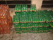 ضبط 7200 زجاجة مياه غازية يشتبه فى عدم صلاحيتها للاستهلاك الآدمى بالغربية