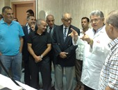 أعضاء "رعاية لاعبين كرة القدم القدامى" يزورون مستشفى الكبد بالدقهلية