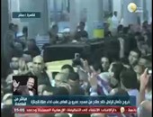 انتهاء صلاة الجنازة على الفنان خالد صالح 