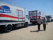 توزيع 350 كرتونة مواد غذائية على أسر الشهداء بشمال سيناء