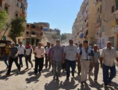 بالصور..محافظ الإسكندرية يتفقد مشروع مساكن الايجى كاب بالعجمى