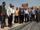 محافظ القاهرة يتفقد أرض "وابور الثلج" ويطالب بتكثيف ساعات العمل