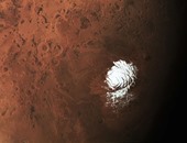 وكالة الفضاء الأوربية تكشف عن صورة مذهلة للقطب الجنوبى من المريخ