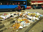 صحافة المواطن.. تراكم القمامة فى ميدان حلمية الزيتون