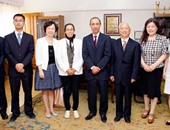 عصام الأمير يلتقى وفدا من هيئة الإذاعة والتليفزيون الصينية