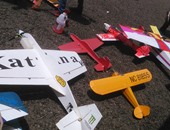 بدء فعاليات مهرجان الثقافة الجوية بالغردقة بمشاركة 82طائرة ريموت كنترول 