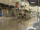 صحافة المواطن..غرق قرية "ميت عساس" بالغربية فى مياه الصرف