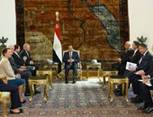 وفد من النواب الأمريكى يلتقى السيسى.. ويؤكد: مصر شريك فى مواجهة الإرهاب
