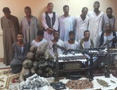 ضبط عصابة مسلحة تروج المخدرات فى كوم أمبو ومعها 68 كيلو بانجو