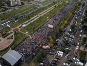 بالصور.. المعارضة الروسية تحتشد بشوارع موسكو للمطالبة بانتخابات نزيهة