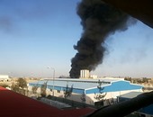 السيطرة على حريق هائل بمصنع للسيراميك غرب الإسكندرية