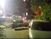 فيديو .. سقوط شجرة ضخمة بـ" أحمد عرابي" وتكدس أمام السنترال