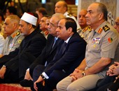 بالصور.. الرئيس السيسى يؤدى صلاة عيد الأضحى المبارك بمسجد المشير طنطاوى