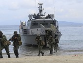 بالصور.. القوات الفلبينية تجرى تدريبات عسكرية جنوب مانيلا