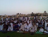 آلاف المصلين يؤدون صلاة عيد الأضحى فى الساحات والمساجد بشمال سيناء